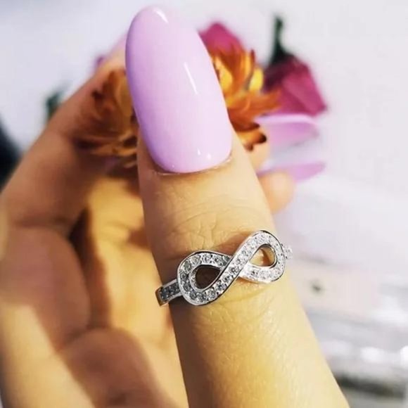 NEW BOWKNOT 925 STERLING SILVER RING - Picture 2 of 4